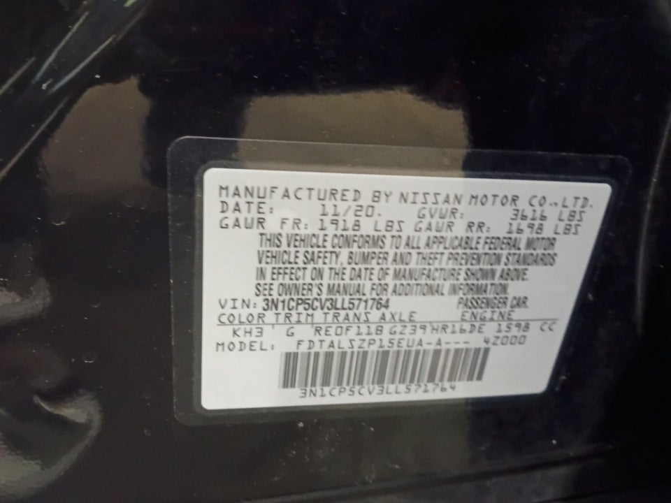 2020 Nissan Kicks SV