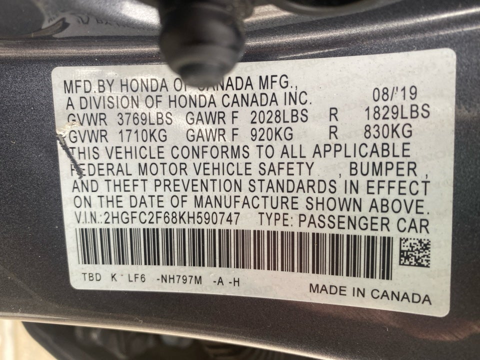2019 Honda Civic LX