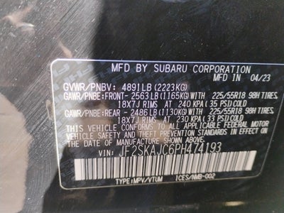 2023 Subaru Forester Sport