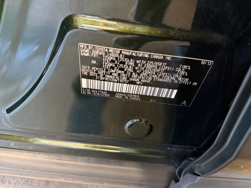 2013 Toyota RAV4 XLE