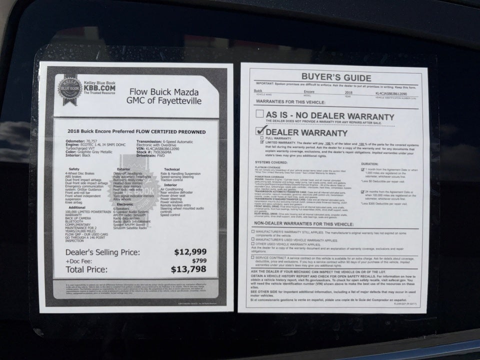2018 Buick Encore Preferred