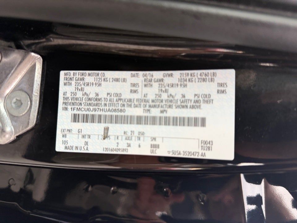 2017 Ford Escape Titanium