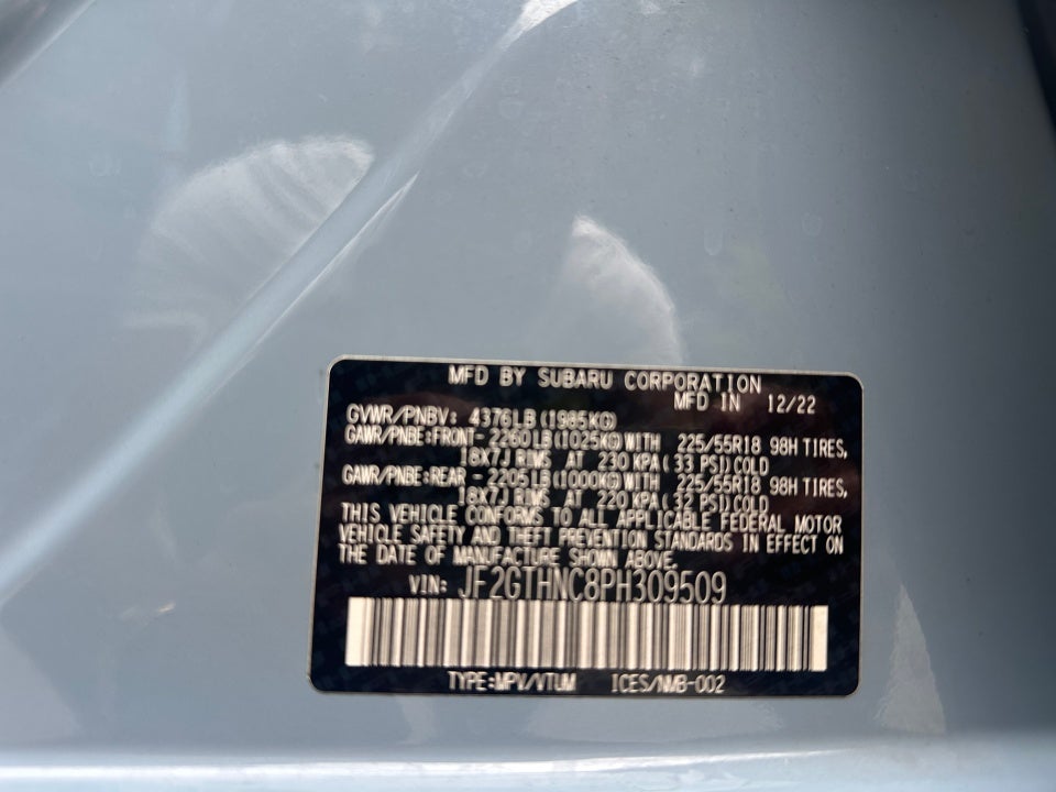 2023 Subaru Crosstrek Limited