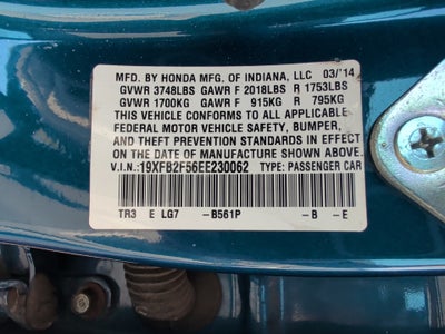 2014 Honda Civic LX