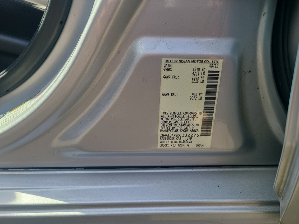 2013 Nissan Altima 2.5 SV