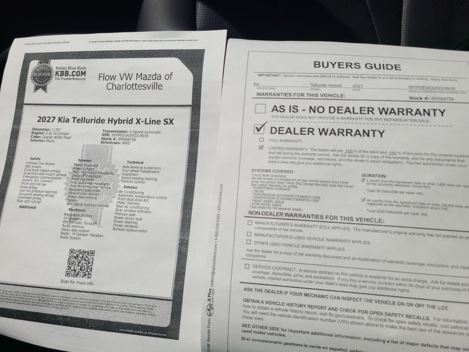 2027 Kia Telluride Hybrid X-Line SX
