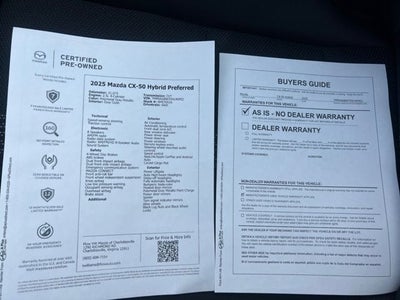 2025 Mazda Mazda CX-50 Hybrid Preferred Package