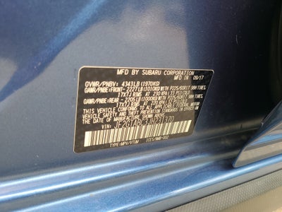 2018 Subaru Crosstrek Premium