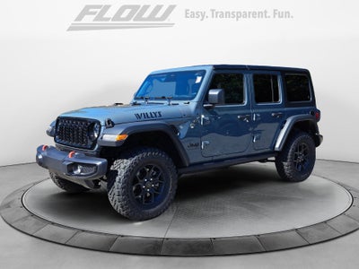 2025 Jeep Wrangler 4-Door Willys 4x4