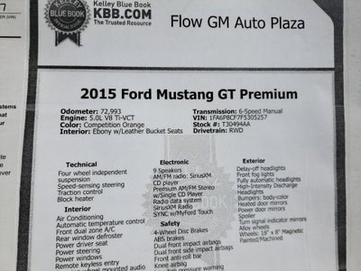 2015 Ford Mustang GT