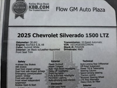 2025 Chevrolet Silverado 1500 LTZ