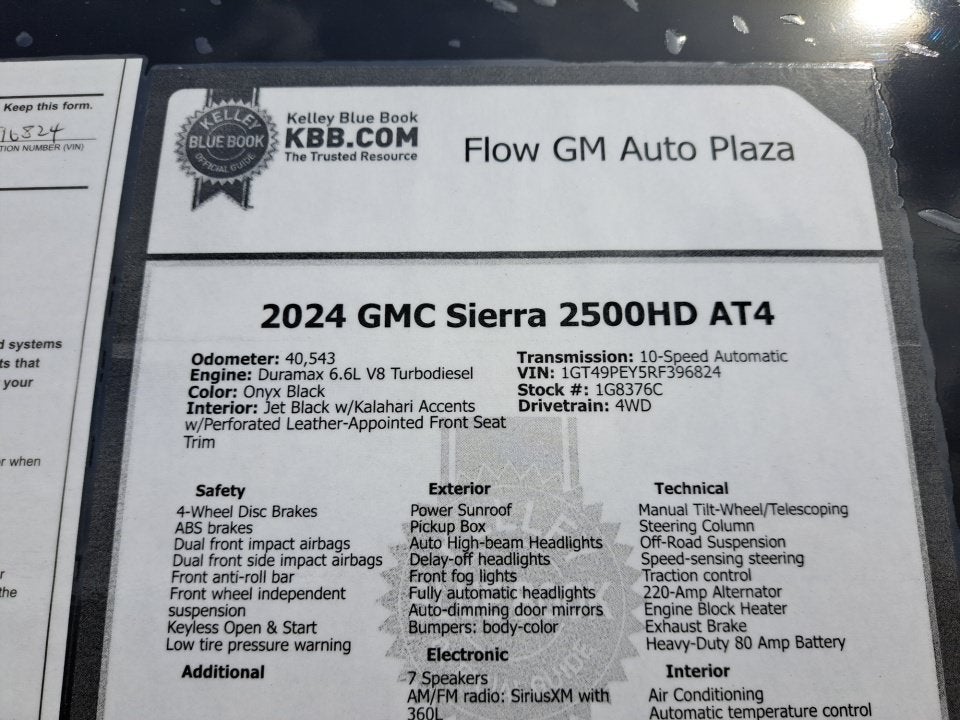 2024 GMC Sierra 2500 HD AT4