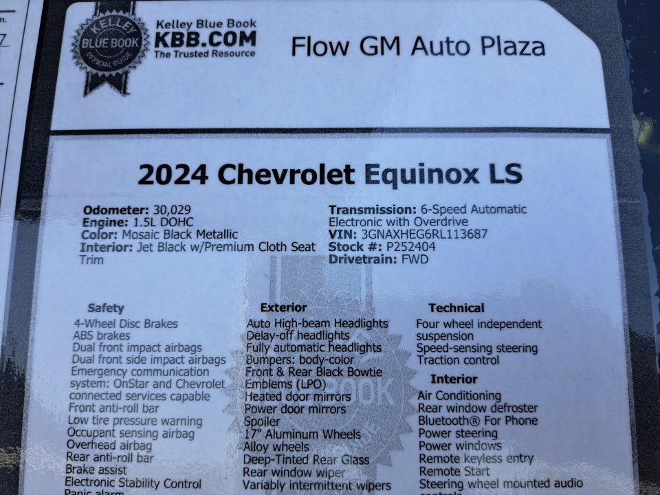 2024 Chevrolet Equinox LS