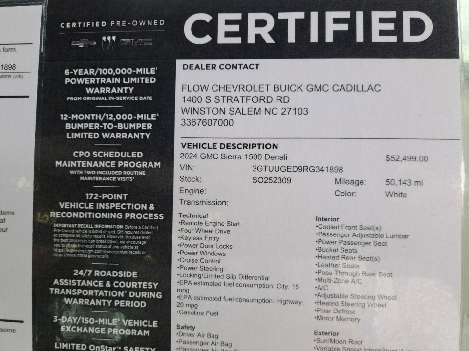 2024 GMC Sierra 1500 Denali