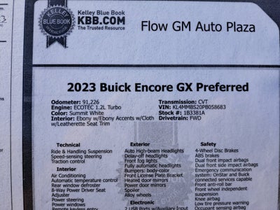 2023 Buick Encore GX Preferred