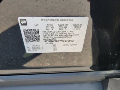 2022 Cadillac XT5 FWD Premium Luxury