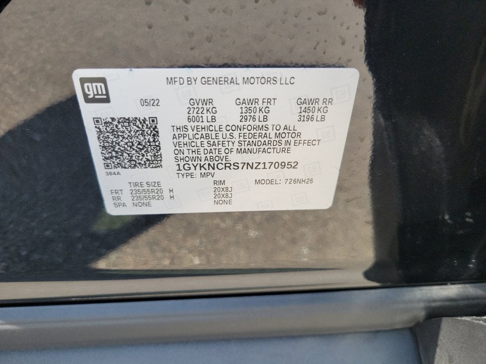 2022 Cadillac XT5 FWD Premium Luxury