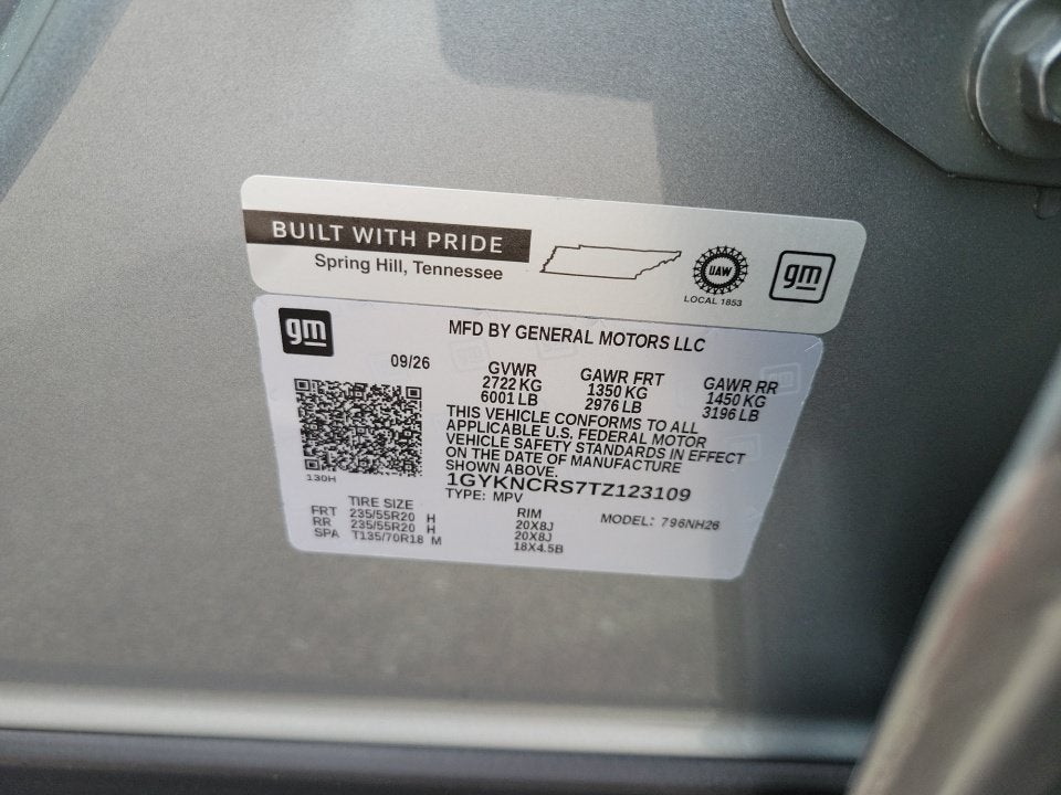 2026 Cadillac XT5 Premium Luxury