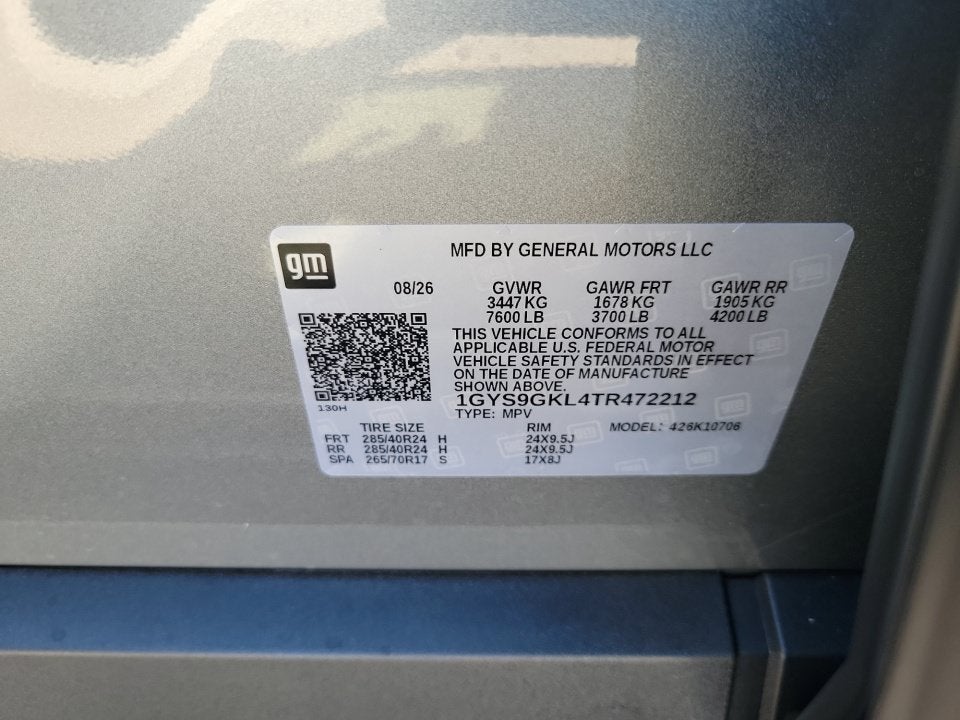 2026 Cadillac Escalade Platinum Sport