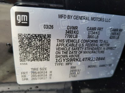 2026 Cadillac Escalade ESV Platinum Sport