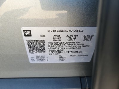 2026 Cadillac Escalade ESV Platinum Sport